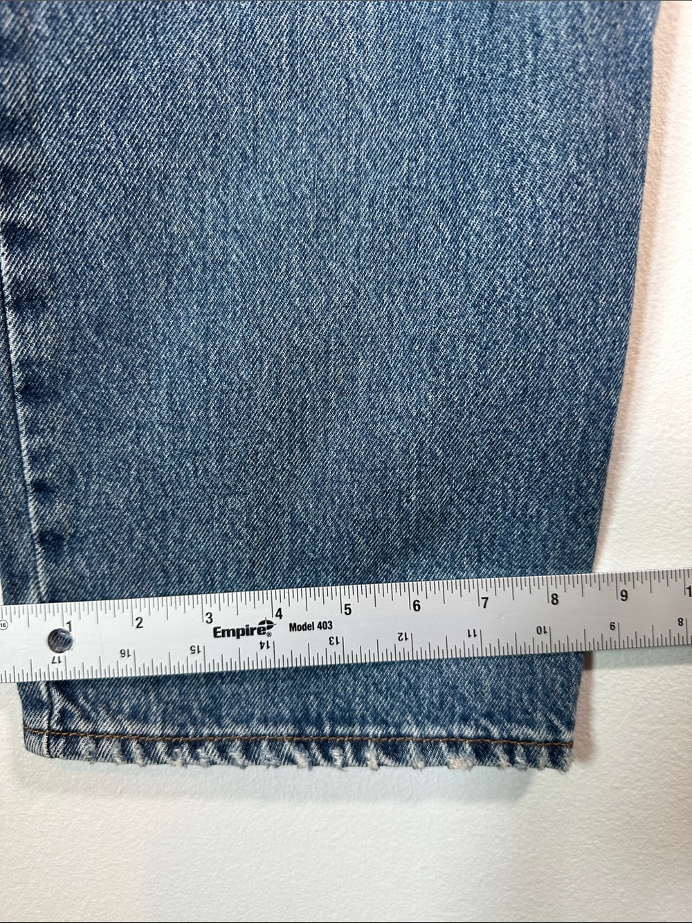 Levi Strauss '94 Baggy Wide Leg Medium Wash Jeans Blue Size 30 - Picture 10 of 13